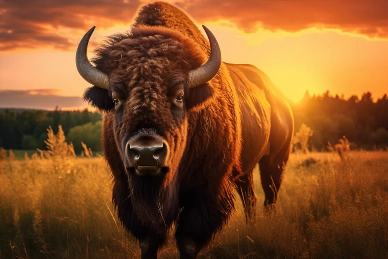 Ursus bison - potężny byk eurazji