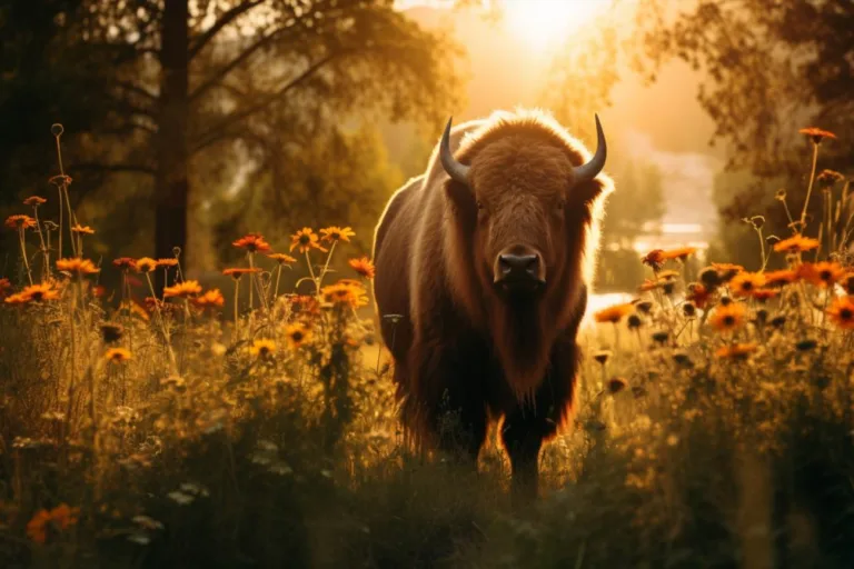 Ustawienie klepiska bizon